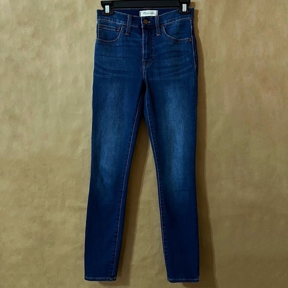 Madewell Denim - Madewell | Roadtripper Jeans in Jansen Wash High Rise Skinny Denim Jeans Size 24